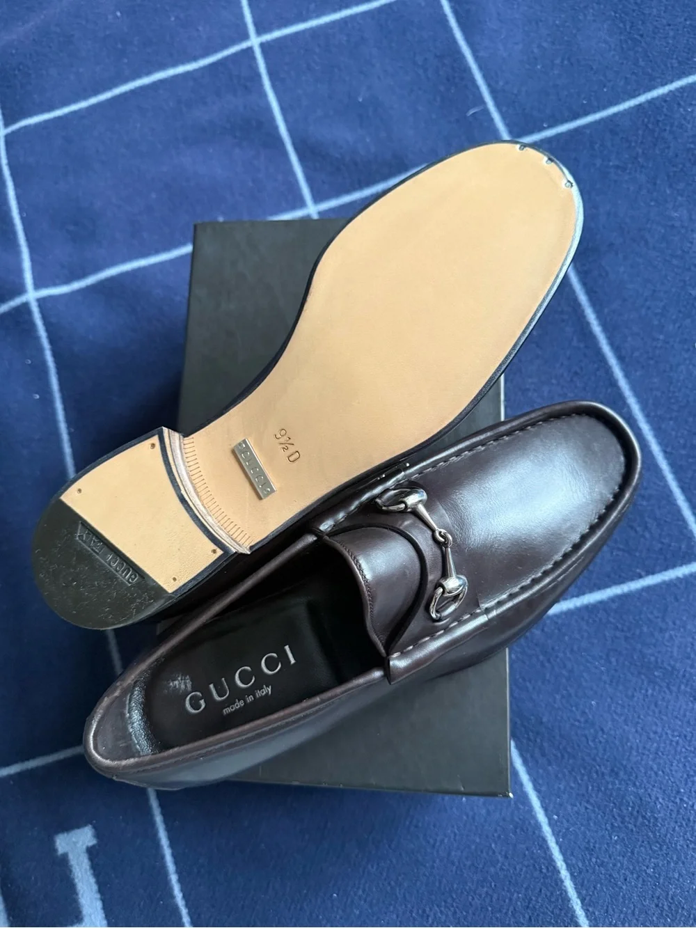 Tom Ford Era Gucci Dark Brown Leather Horsebit Loafers